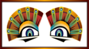 Colorful Sphinx Eyes