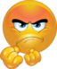 Angry Smiley Emoticon