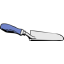 download Garden Trowel clipart image with 180 hue color