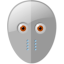 download Hockey Mask And Eyes clipart image with 180 hue color