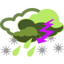 download Inclement Weather clipart image with 225 hue color