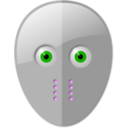 download Hockey Mask And Eyes clipart image with 270 hue color