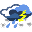 download Inclement Weather clipart image with 0 hue color