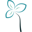download Abstract Flower clipart image with 90 hue color