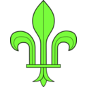 download Fleur De Lis clipart image with 45 hue color