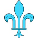 download Fleur De Lis clipart image with 135 hue color