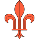 download Fleur De Lis clipart image with 315 hue color