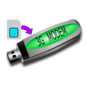 download 3g Modem And Sim Card clipart image with 135 hue color