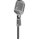 download Microphone clipart image with 45 hue color