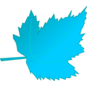 download Leaf 2 clipart image with 180 hue color