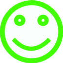 download Smiley Face clipart image with 225 hue color
