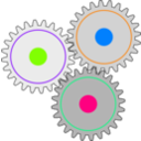 download Impossible Gears clipart image with 90 hue color
