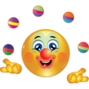 Clown Smiley Emoticon