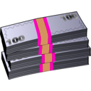 download Money clipart image with 315 hue color