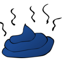 download Feces clipart image with 180 hue color
