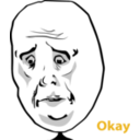 download Okay Face clipart image with 45 hue color