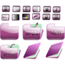 download Bkue Folder Icons clipart image with 90 hue color