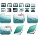 download Bkue Folder Icons clipart image with 315 hue color