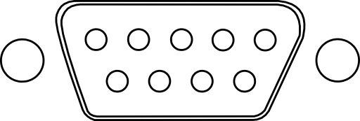 Serial Connector Db 9 Rs 232