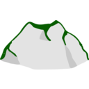 download Rpg Map Symbols Mountain clipart image with 90 hue color