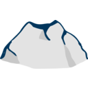 download Rpg Map Symbols Mountain clipart image with 180 hue color