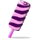 download Twisted Nut Ice clipart image with 270 hue color