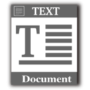 download Text File Icon clipart image with 225 hue color