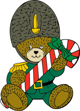 Christmas Guard Bear