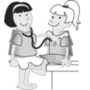 download 58294main The Brain In Space Page 124 Two Girls Playing Doctor clipart image with 90 hue color