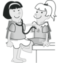 download 58294main The Brain In Space Page 124 Two Girls Playing Doctor clipart image with 180 hue color