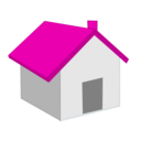 download Home Icon clipart image with 315 hue color