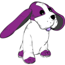 download Big Earred Dog clipart image with 270 hue color