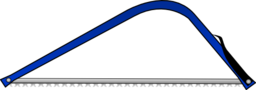 Bowsaw Right Angled