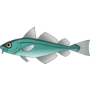 download Codfish clipart image with 315 hue color