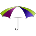 download Umbrella Colorful clipart image with 90 hue color