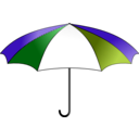 download Umbrella Colorful clipart image with 270 hue color