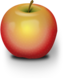 Photorealistic Red Apple