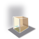 download Conditioning Box clipart image with 180 hue color