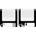 download Floppy Disks clipart image with 135 hue color