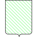 Shield Pattern Diagonal Left