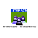download No Acta clipart image with 225 hue color