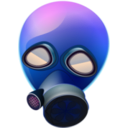 download Pink Gas Mask clipart image with 270 hue color