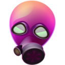 Pink Gas Mask