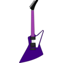 download Gibson Explorer clipart image with 270 hue color