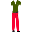 download Man Clothes clipart image with 315 hue color