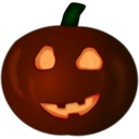 download Halloween Pumpkin clipart image with 0 hue color