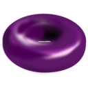 download Donut clipart image with 270 hue color