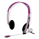 download Headphones clipart image with 90 hue color