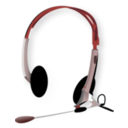 download Headphones clipart image with 135 hue color