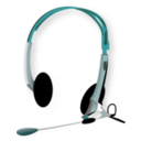 download Headphones clipart image with 315 hue color